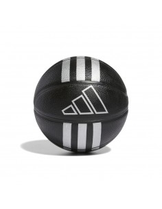 ADIDAS-3S Rubber Mini NEGRO/PLAMET