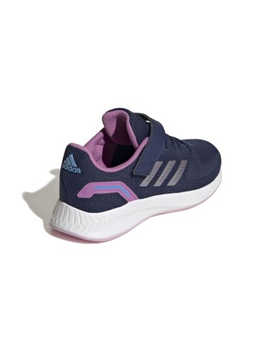 ADIDAS-RUNFALCON 2.0 EL K AZUOSC/PUMEMA/LILPUL