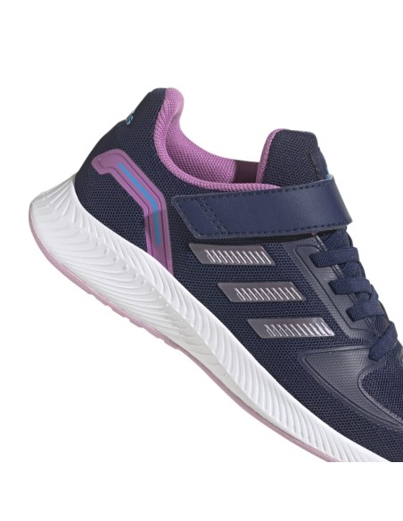 ADIDAS-RUNFALCON 2.0 EL K AZUOSC/PUMEMA/LILPUL