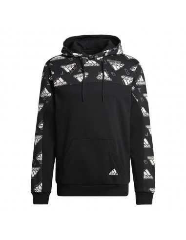 ADIDAS-M FL GFX Hoodie NEGRO