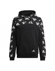 ADIDAS-M FL GFX Hoodie NEGRO 2