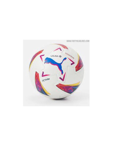 PUMA BALON ORBITA LA LIGA 1 BLANCO/MULTICOLOR