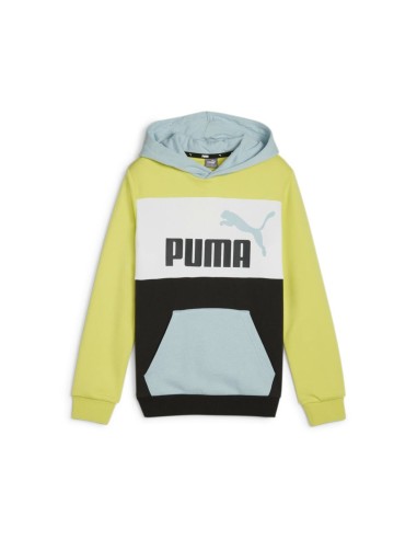 PUMA SUDADERA ESS BLOCK HOODIE TR