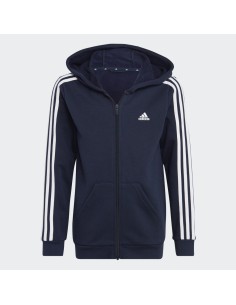 CHAQUETA DE CHÁNDAL ADIDAS-U 3S FL FZ HOOD-IC0600-AZUL...