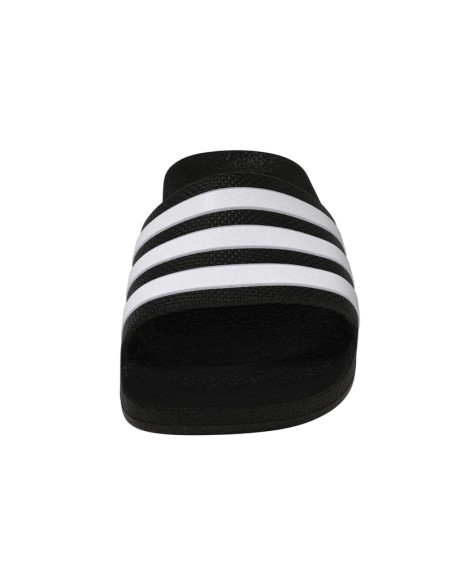 CHANCLA ADILETTE AQUA K NEGRO/BLANCO