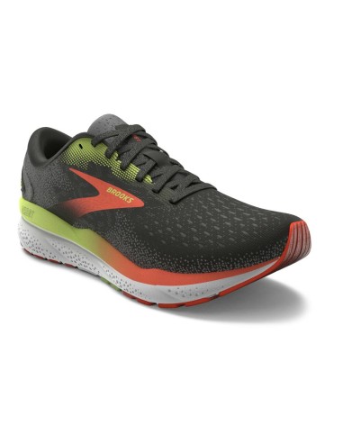 DEPORTIVOS BROOKS GHOST 16 M NEGRO/NARANJA