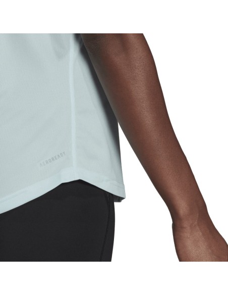 Adidas-Manga Corta-RUN IT TEE W