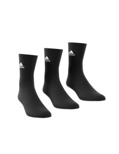ADIDAS CALCETIN CUSH CRW 3PP NEGRO 2