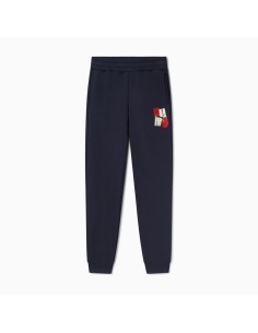PUMA ESS+ GRAPHIC Sweatpants FL B - blue