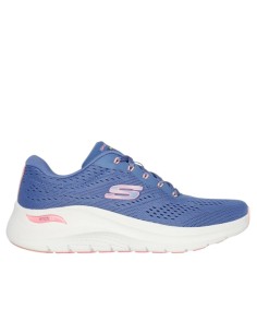 Zapatilla azul Skechers ARCH FIT 2.0  azul mujer 2