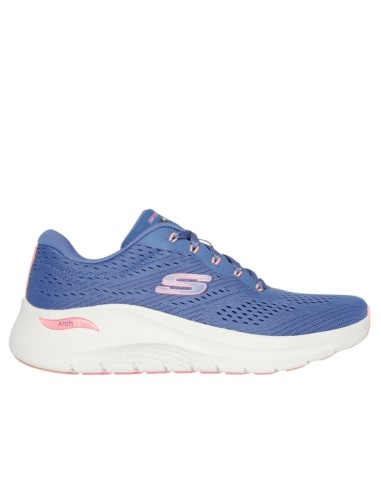 Zapatilla azul Skechers ARCH FIT 2.0  azul mujer
