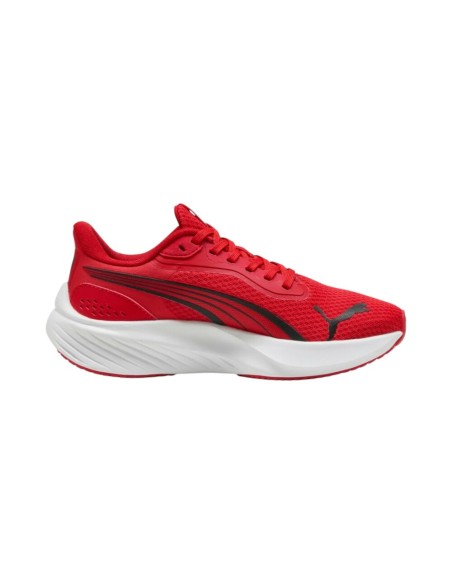 Zapatilla roja Puma roja JR