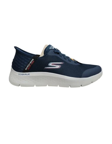 Zapatilla azul SKECHERS silp-ins azul hombre