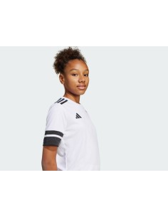 CAMISETA BLANCA ADIDAS SQUA25 JSY Y NIÑO JJ0057 2