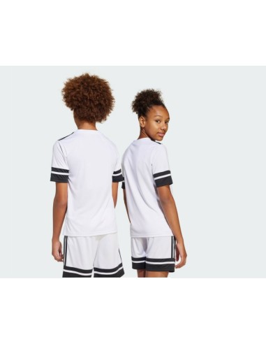 CAMISETA BLANCA ADIDAS SQUA25 JSY Y NIÑO JJ0057