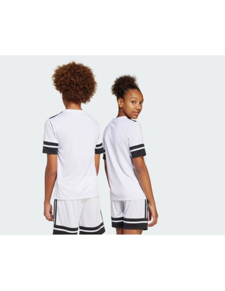 CAMISETA BLANCA ADIDAS SQUA25 JSY Y NIÑO JJ0057
