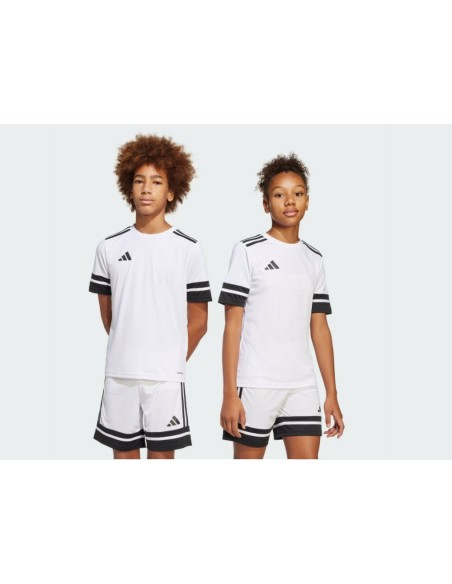 CAMISETA BLANCA ADIDAS SQUA25 JSY Y NIÑO JJ0057