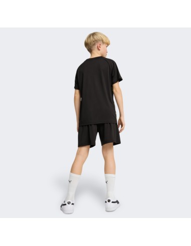 Conjunto Camiseta Negra + Bermuda Negra Puma-TAD ESS Poly AOP Tee and Shorts Set B-686301-01-NEGRO UNISEX JUNIOR