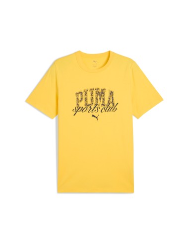 Camiseta Amarilla manga corta Puma-PUMA CLASS...