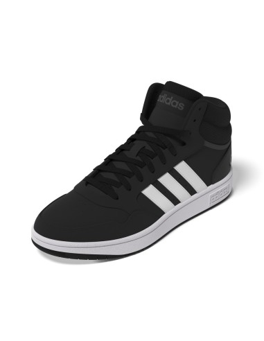 ADIDAS-HOOPS 3.0 MID NEGBÁS/FTWBLA/GRISEI