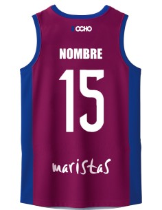 :OCHO CAMISETA VIOLETA MARISTAS BALONCESTO