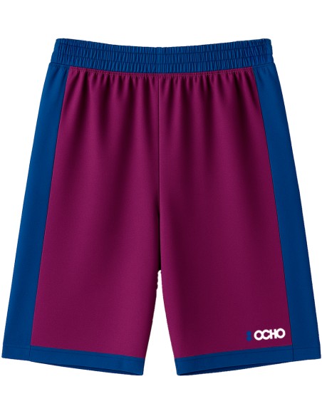 :OCHO PANTALON CORTO VIOLETA  MARISTAS