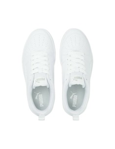 Zapatilla blanca PUMA- Rickie Jr-01 white 384311-01 2