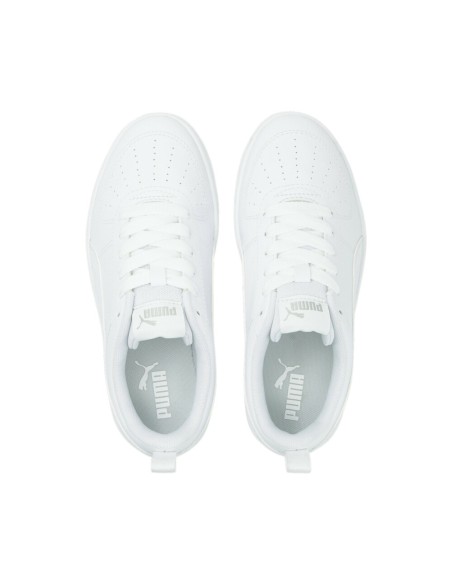 Zapatilla blanca PUMA- Rickie Jr-01 white 384311-01