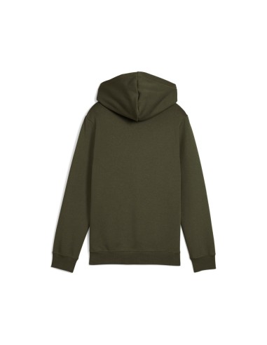 Sudadera verde PUMA ESS 2 COLOR LOGO HOODIE FL...