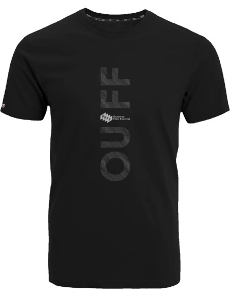 Camiseta oficial OUFF · Logo en blanco