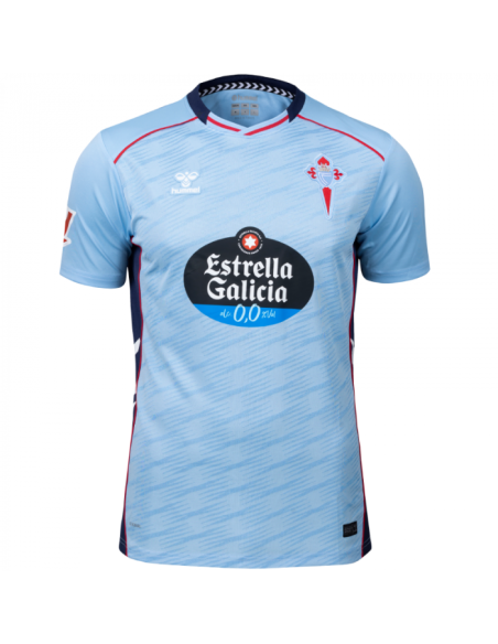 HUMMEL REAL CLUB CELTA DE VIGO 25/26 HOME JERSEY S/S KIDS