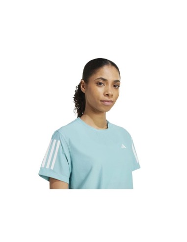 Camiseta  Azul Turquesa manga corta ADIDAS OTR...